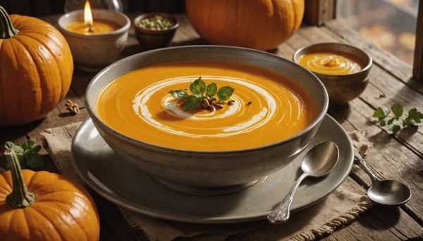 Comment préparer un velouté de courge onctueux en automne