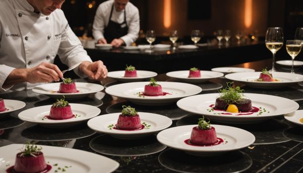 Comment se déroule un menu dégustation en sept plats de chef