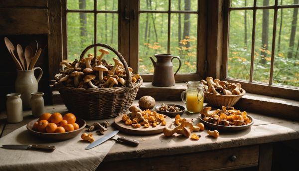 Comment valoriser les champignons sauvages cueillis en forêt locale